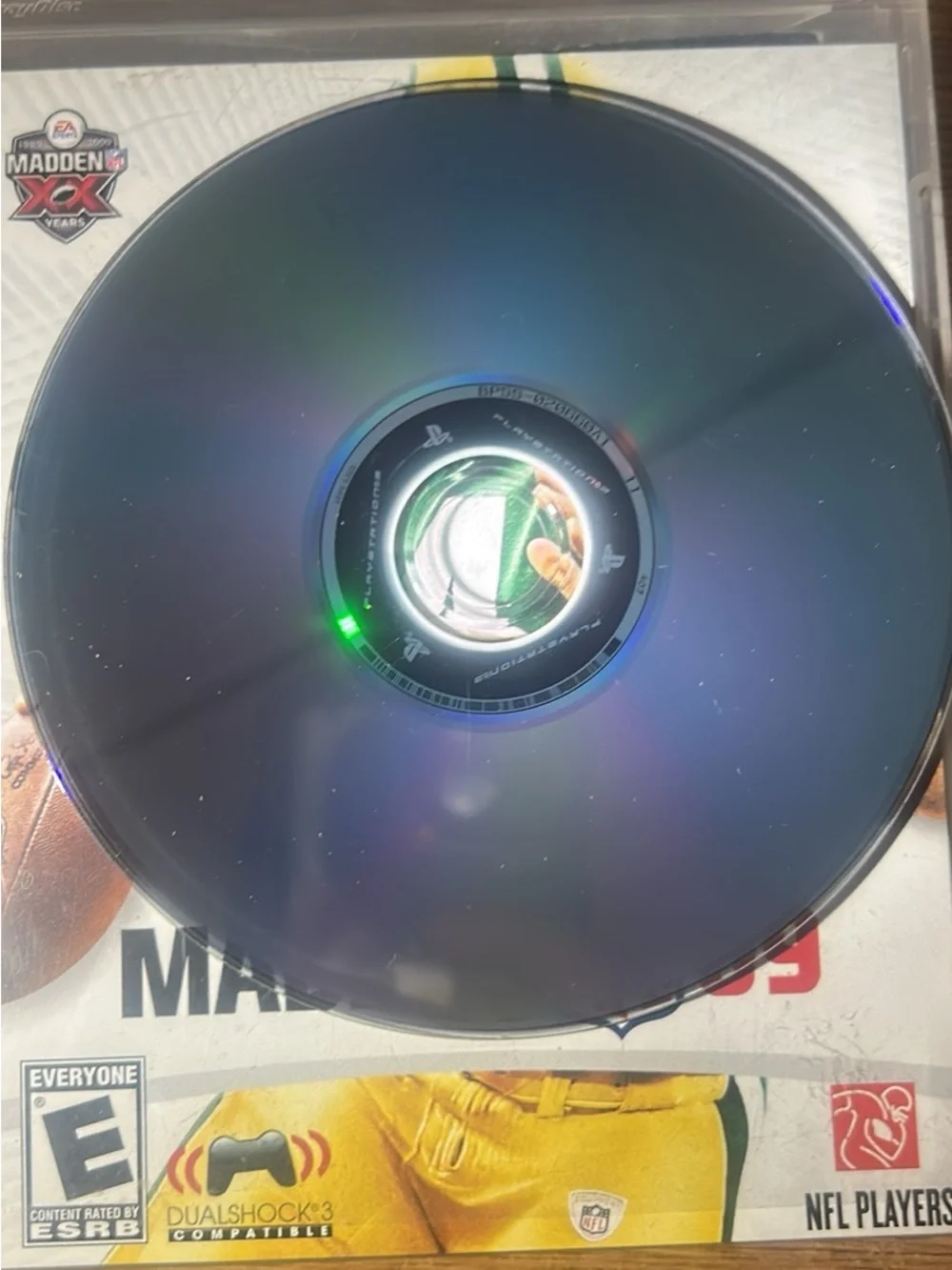 Madden NFL 09 - Green & Yellow PlayStation 3 Game